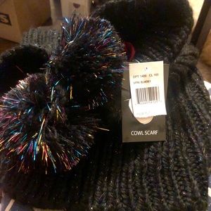 Betsey Johnson Cowl Scarf Multi Color